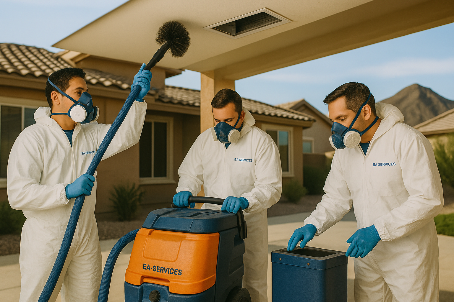 Professional air duct cleaning service in Chandler, Arizona